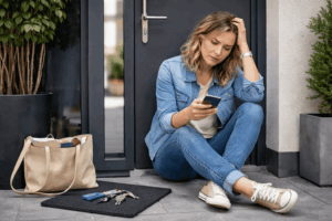 Buitengesloten wat nu