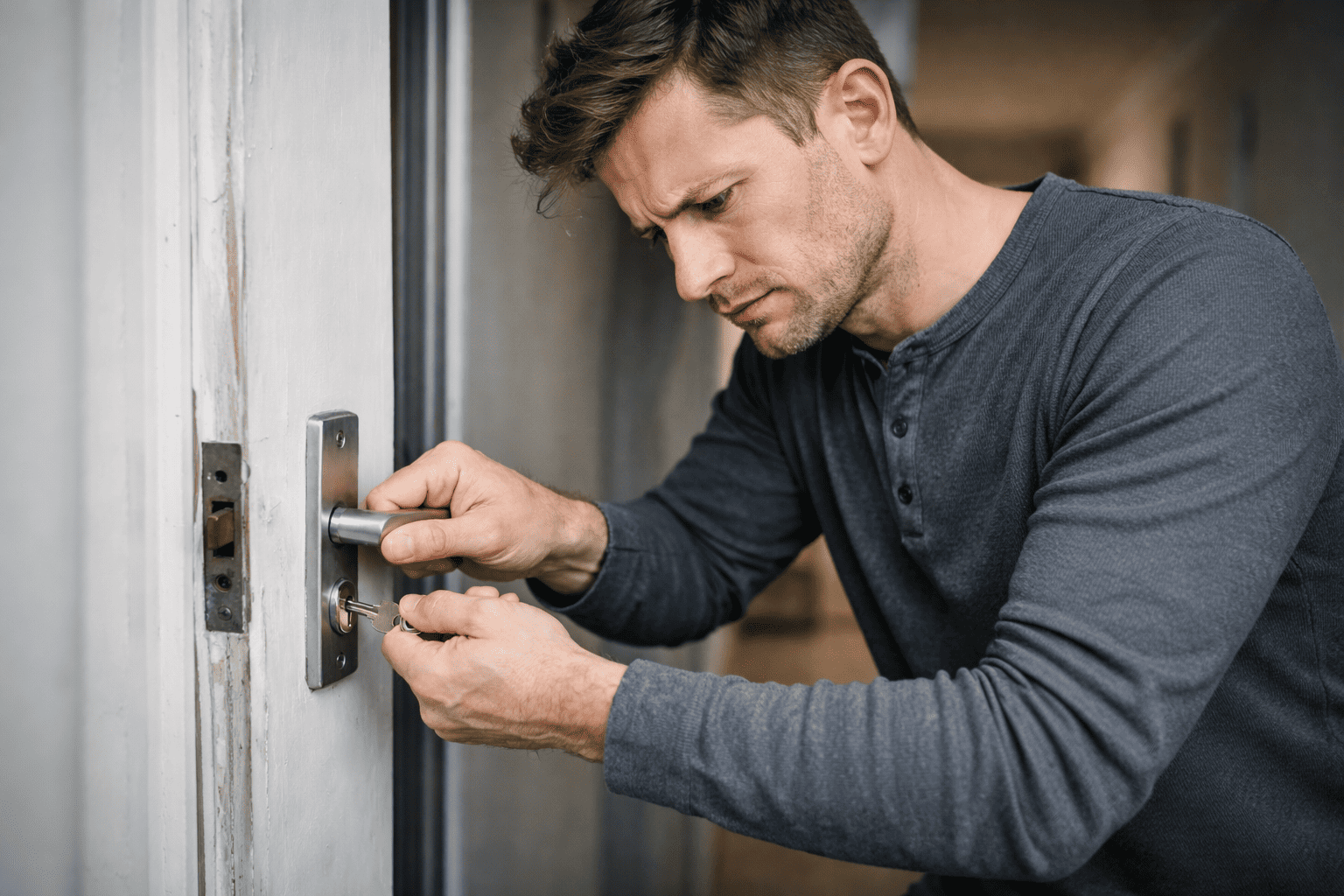 Sleutel draait niet of deur gaat niet open wat is er aan de hand