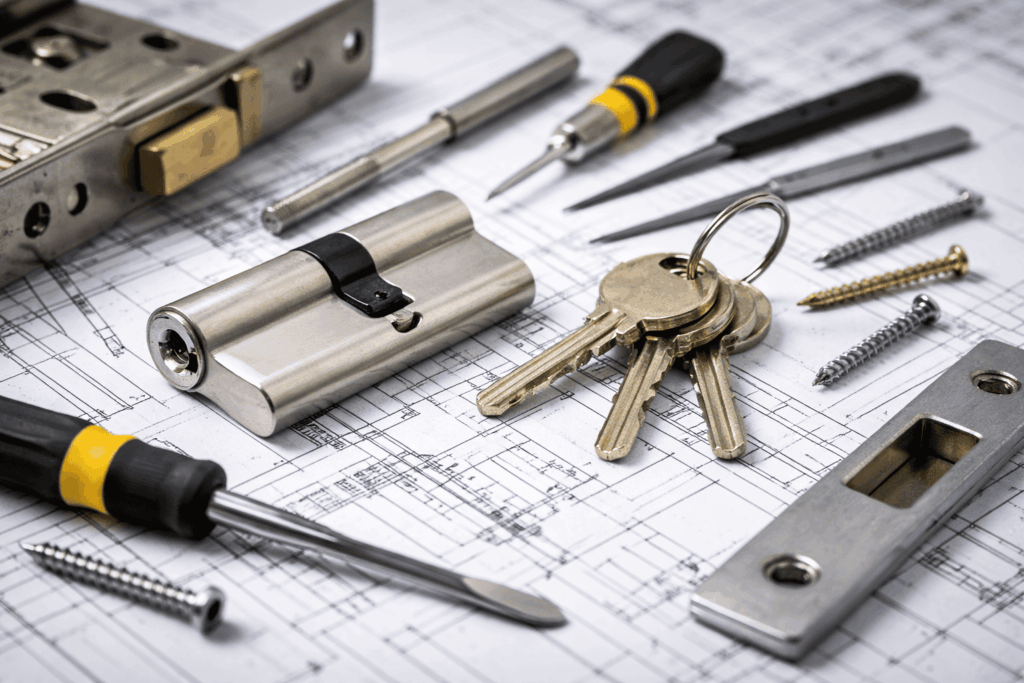 Begrippenlijst sloten & deuren