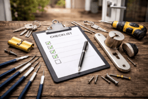 Checklist buitengesloten & slotenmaker